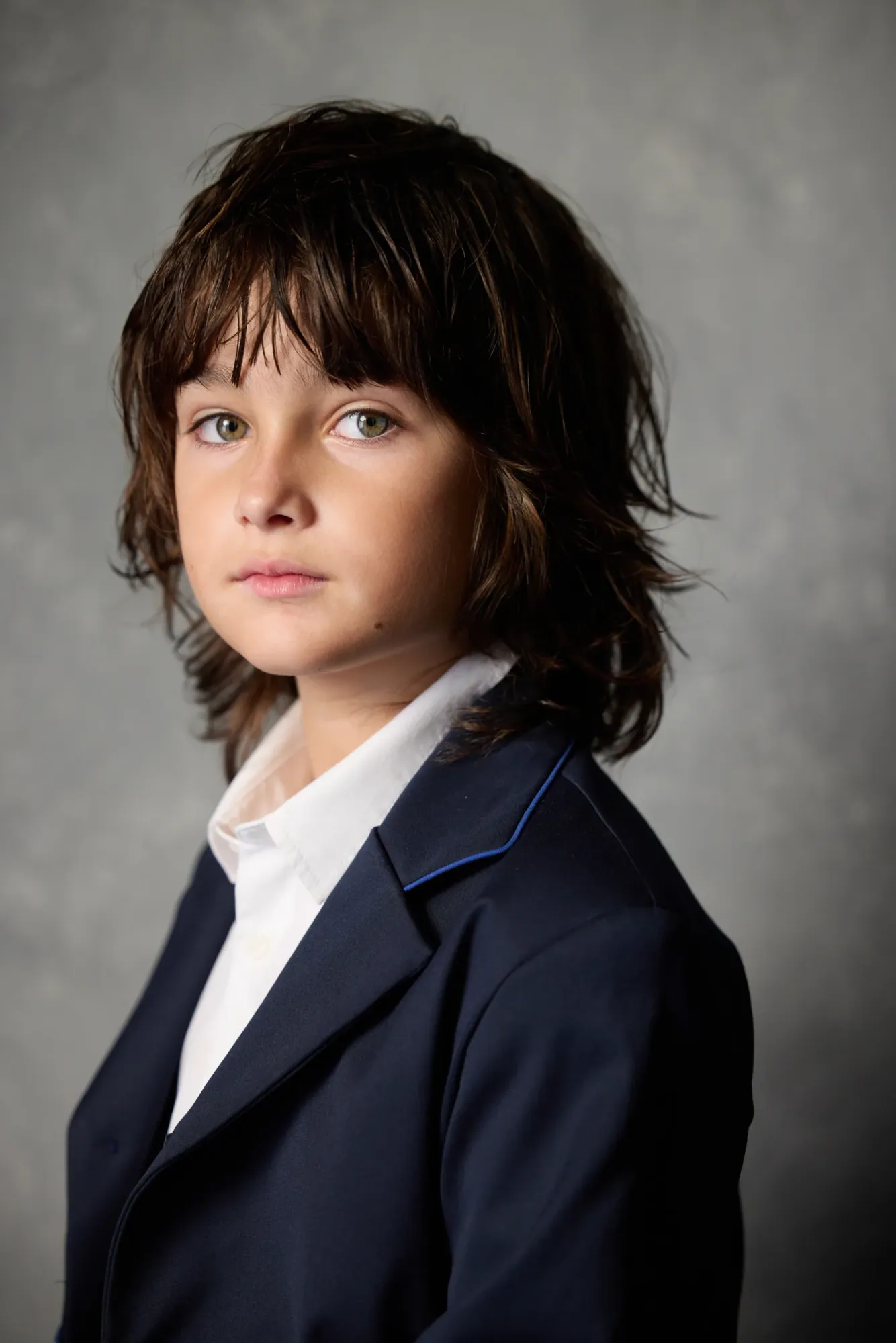 Relaxed child actor headshot in Los Angeles by Headshots LA