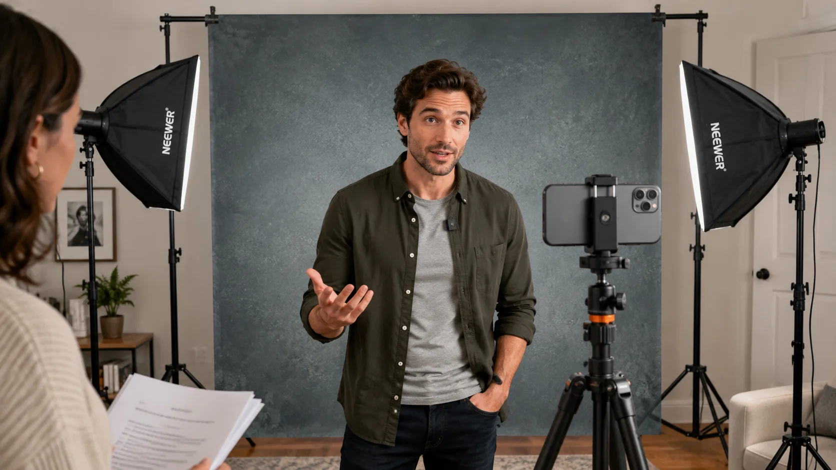 Self-tape audition setup guide by Headshots LA in Los Angeles